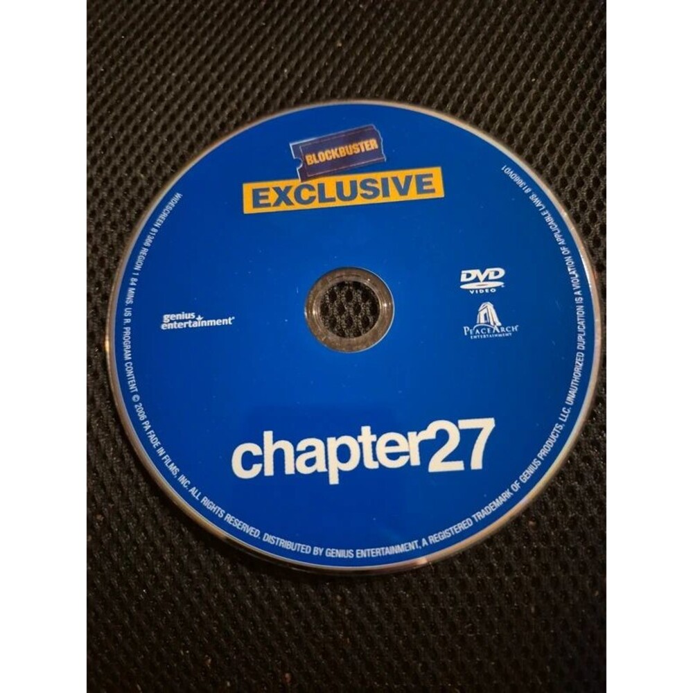 Chapter 27 DVD Disc Only